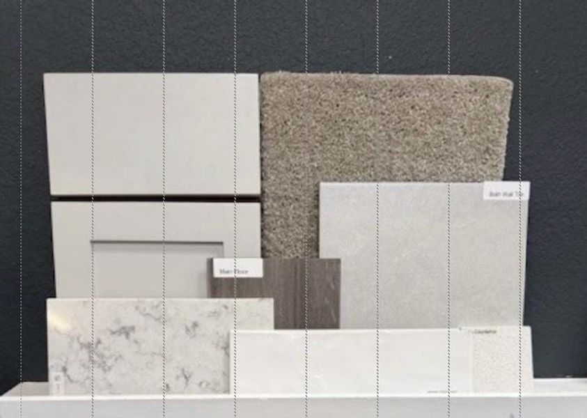 Sample of building materials used in homes in Hunters Crossing, Sealy (Image 22).