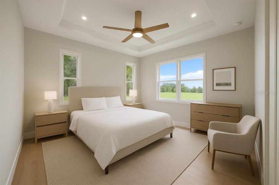 Furnished interior view inside a new home in , Ocala (Image 12).