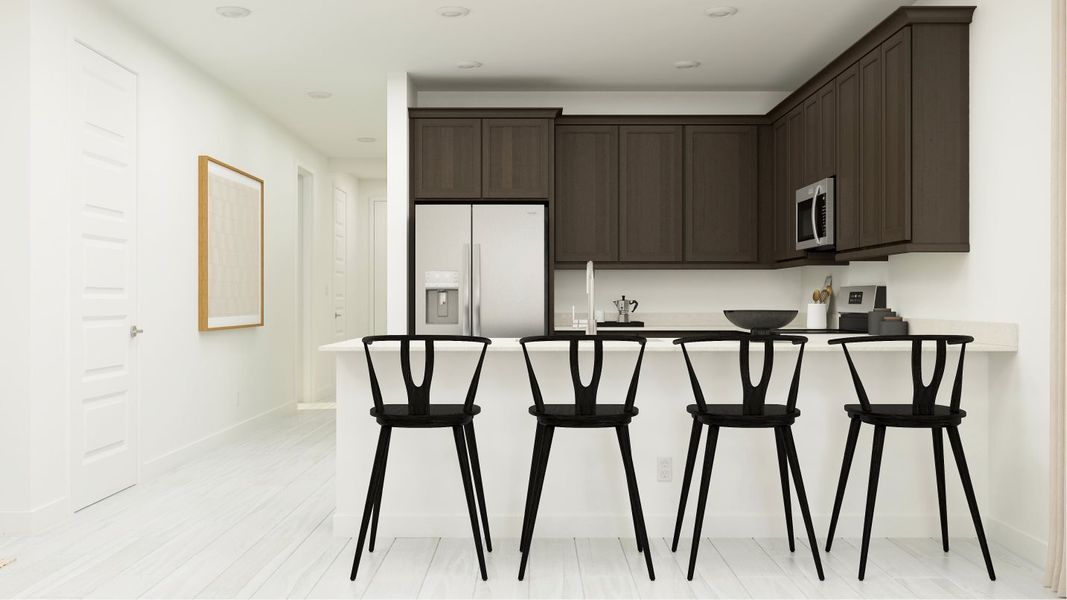 Kitchen Island with Counter Seating