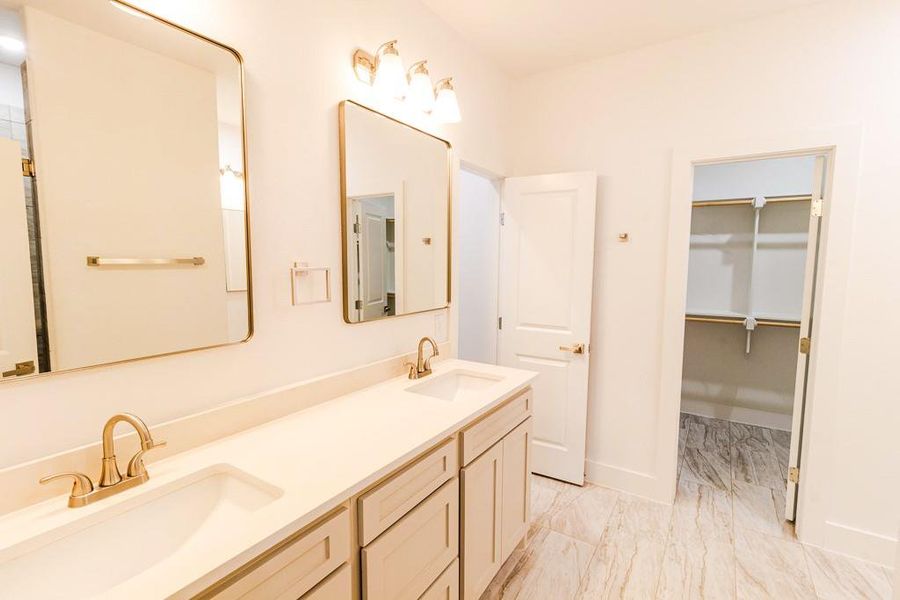 Furnished interior view inside a new home in , Godley (Image 3).