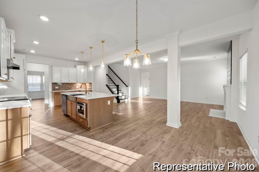 Furnished interior view inside a new home in Morrow Brook, Albemarle (Image 4).
