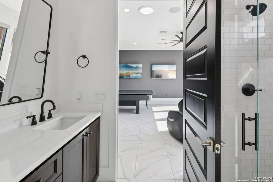 Furnished interior view inside a new home in , San Antonio (Image 55). Furnished interior view inside a new home in , San Antonio (Image 55).