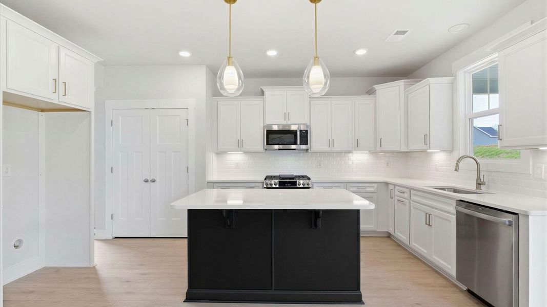 Furnished interior view inside a new home in The Reserve at Livingston Park, Easley (Image 11).