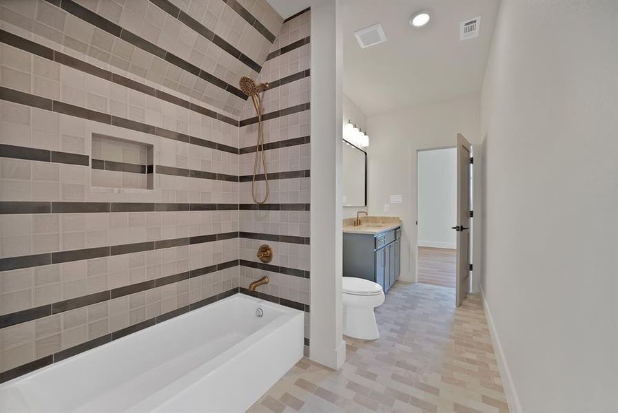 Furnished interior view inside a new home in , Weatherford (Image 7). Furnished interior view inside a new home in , Weatherford (Image 7).