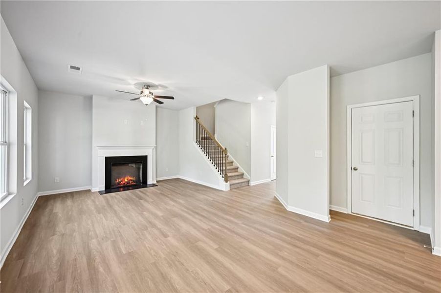 Spacious, unfurnished interior of a new home in Neely Farm, Covington (Image 37).