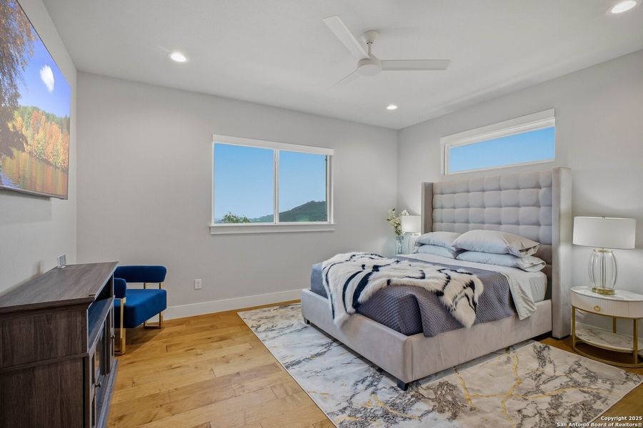 Furnished interior view inside a new home in , San Antonio (Image 61).
