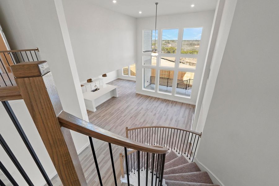 Spacious, unfurnished interior of a new home in Lariat, Liberty Hill (Image 32).