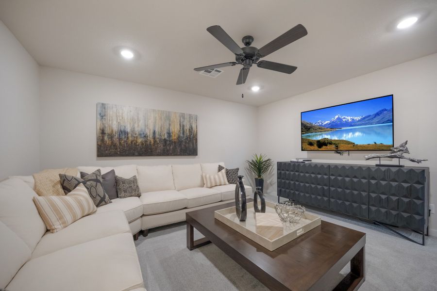Furnished interior view inside a new home in Avondale, San Antonio (Image 14).