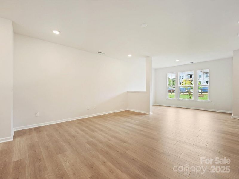 Spacious, unfurnished interior of a new home in North Creek Village - Townhomes, Huntersville (Image 16). Spacious, unfurnished interior of a new home in North Creek Village - Townhomes, Huntersville (Image 16).