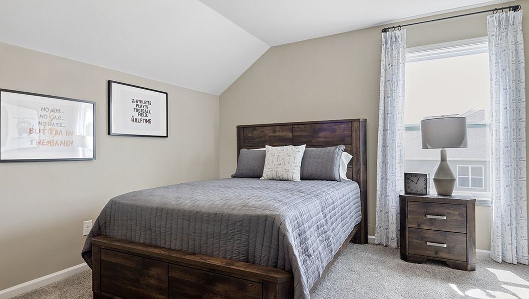Representative furnished interior of a home built from the Windsor by D.R. Horton in Harrison Valley, Simpsonville (Image 26).
