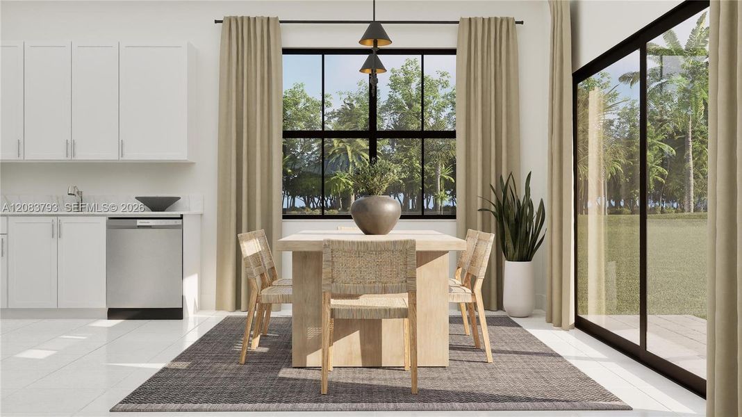 Furnished interior view inside a new home in Sunstone, Homestead (Image 5). Furnished interior view inside a new home in Sunstone, Homestead (Image 5).