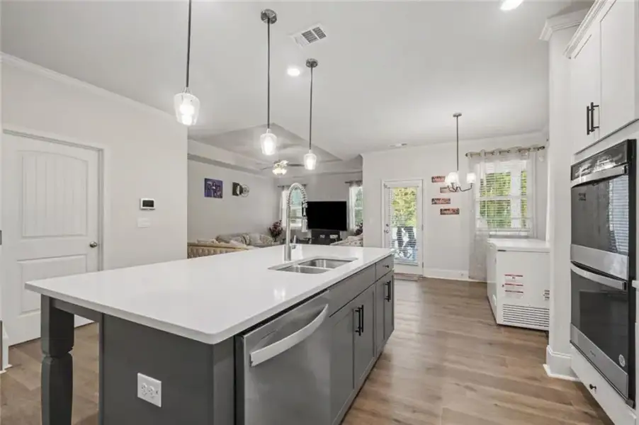 Furnished interior view inside a new home in Butner Estates, South Fulton (Image 15).