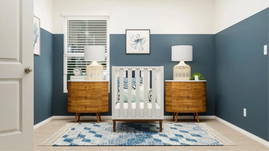 Furnished interior view inside a new home in Waterstone: Stonehill Collection, Kyle (Image 9).