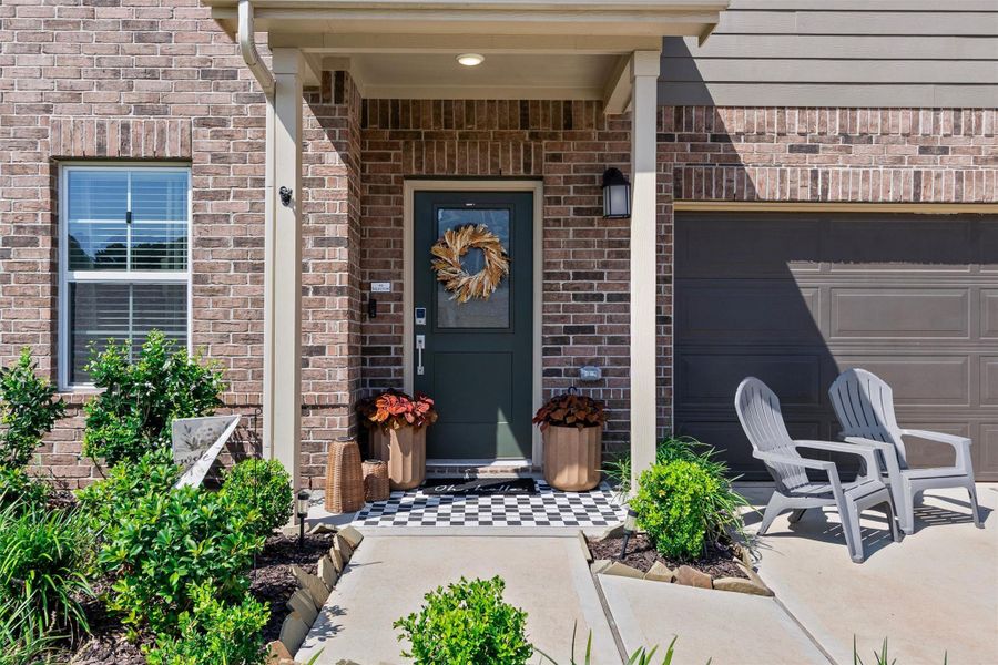 Exterior details and patio area of a home in Lone Star Landing, Montgomery (Image 4).