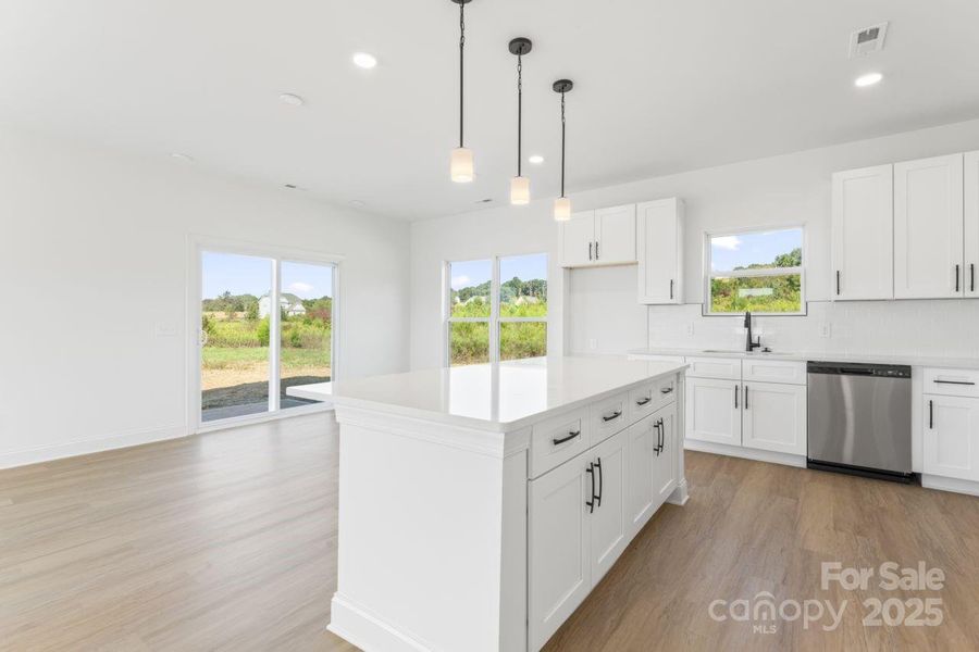 Furnished interior view inside a new home in , Statesville (Image 7).