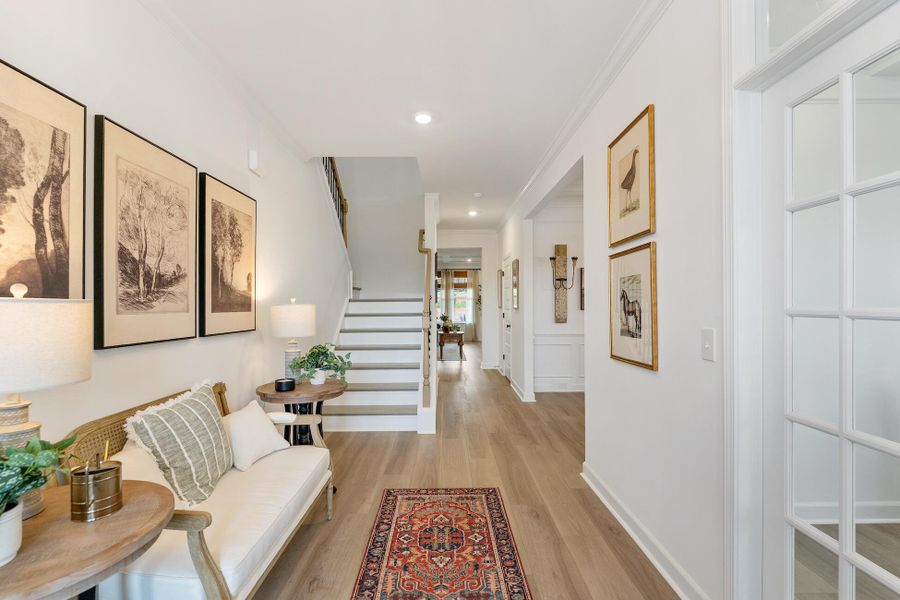 Furnished interior view inside a new home in , Summerville (Image 12).