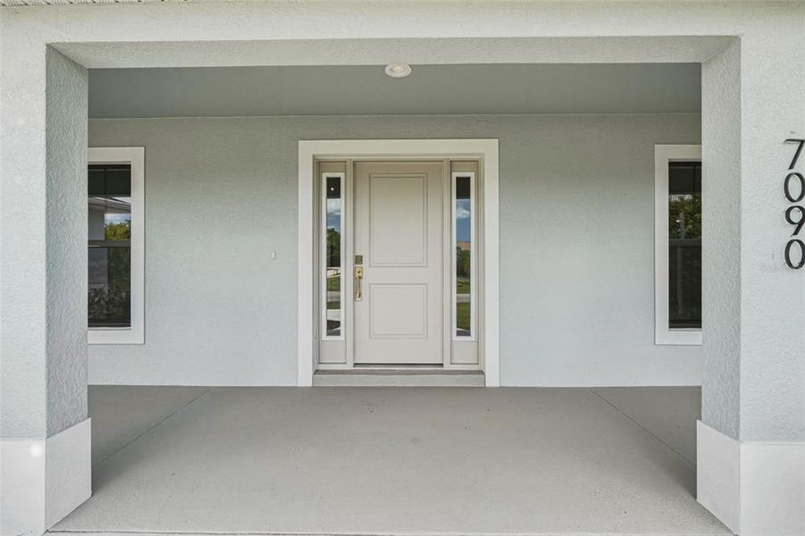 Exterior details and patio area of a home in , Englewood (Image 4). Exterior details and patio area of a home in , Englewood (Image 4).