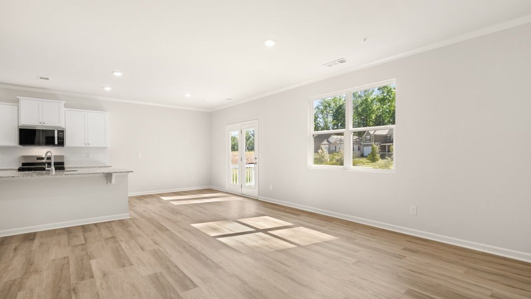 Representative unfurnished interior of a home built from the Hayden by D.R. Horton in Creekview, Atlanta (Image 15).