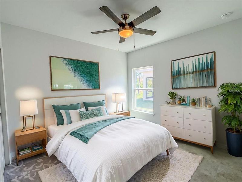 Furnished interior view inside a new home in , Rotonda West (Image 13).