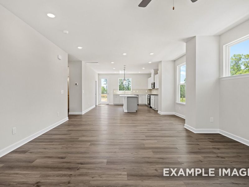 Spacious, unfurnished interior of a new home in Camden Park, Knightdale (Image 17). Spacious, unfurnished interior of a new home in Camden Park, Knightdale (Image 17).