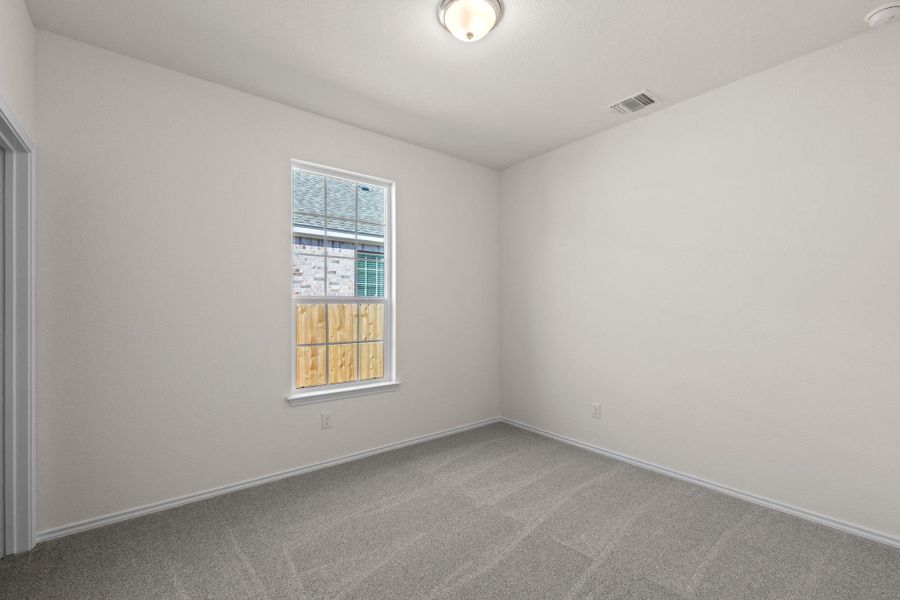 Spacious, unfurnished interior of a new home in Salerno - Heritage Collection, Round Rock (Image 12). Spacious, unfurnished interior of a new home in Salerno - Heritage Collection, Round Rock (Image 12).