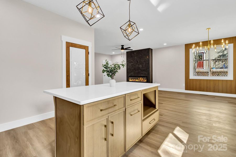 Furnished interior view inside a new home in , Asheville (Image 7).