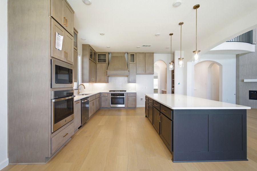 Furnished interior view inside a new home in Green Meadows, Celina (Image 9). Furnished interior view inside a new home in Green Meadows, Celina (Image 9).