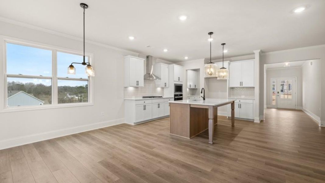 Furnished interior view inside a new home in Thalley Creek Estates, Cumming (Image 11).