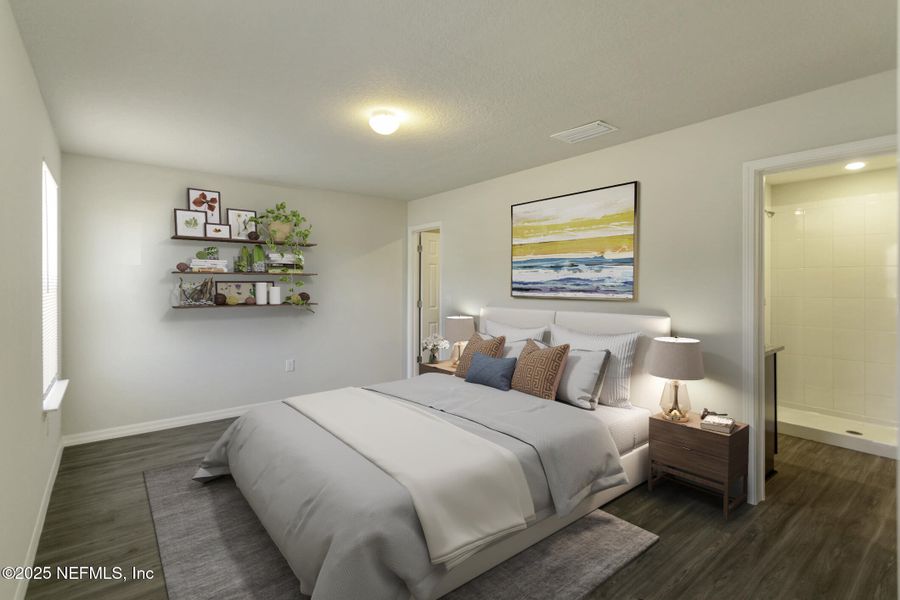 Furnished interior view inside a new home in , Palm Coast (Image 4).