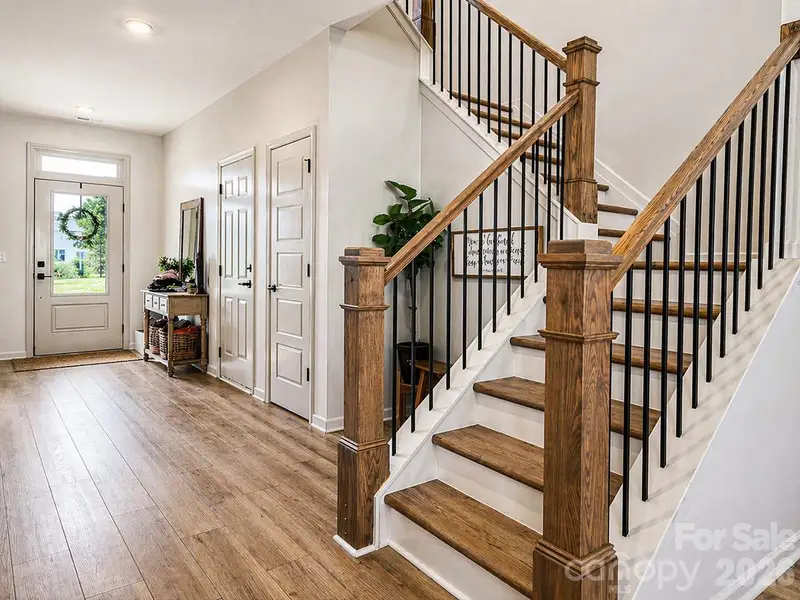 Furnished interior view inside a new home in Wilson Creek Executive Series, Indian Land (Image 9).