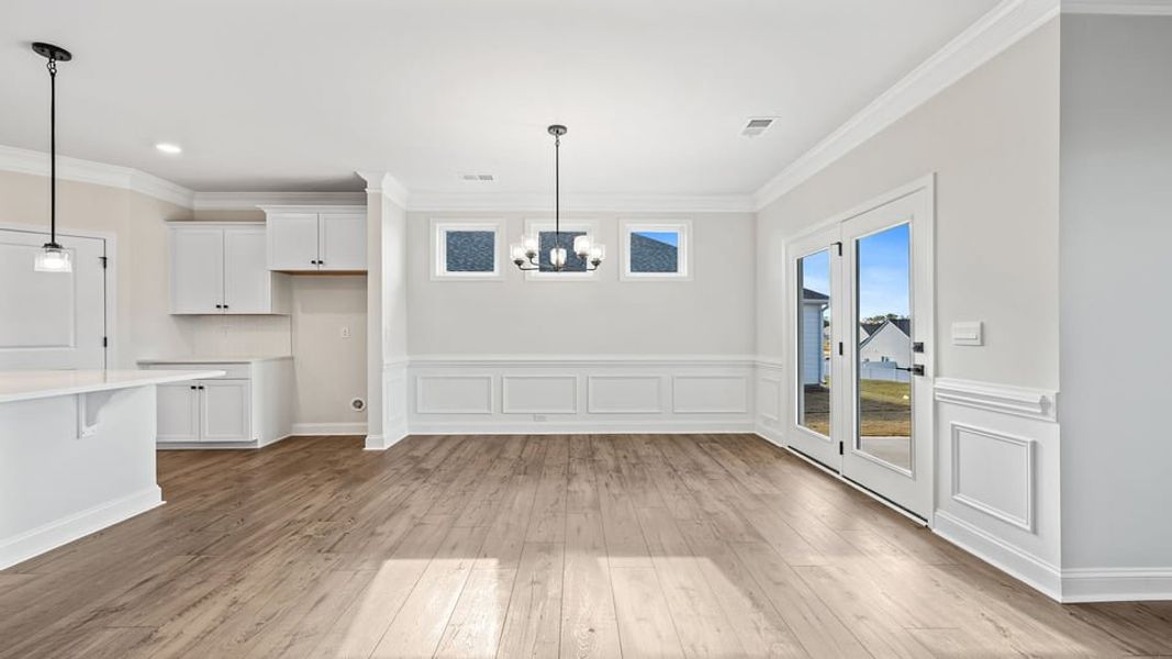 Spacious, unfurnished interior of a new home in The Villas at Pine Valley, Boiling Springs (Image 19).