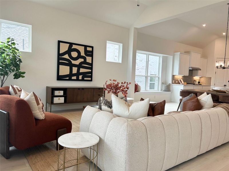 Open concept floorplan