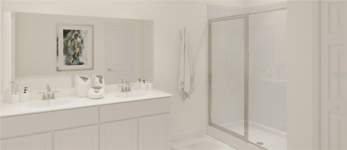 Furnished interior view inside a new home in Astonia: Estate Collection, Davenport (Image 6).