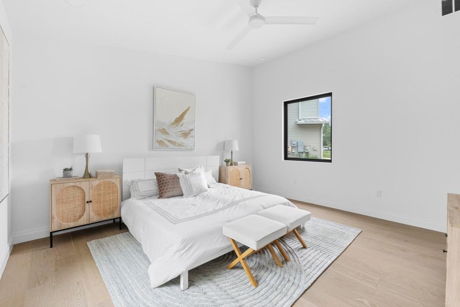 Furnished interior view inside a new home in , Austin (Image 11). Furnished interior view inside a new home in , Austin (Image 11).