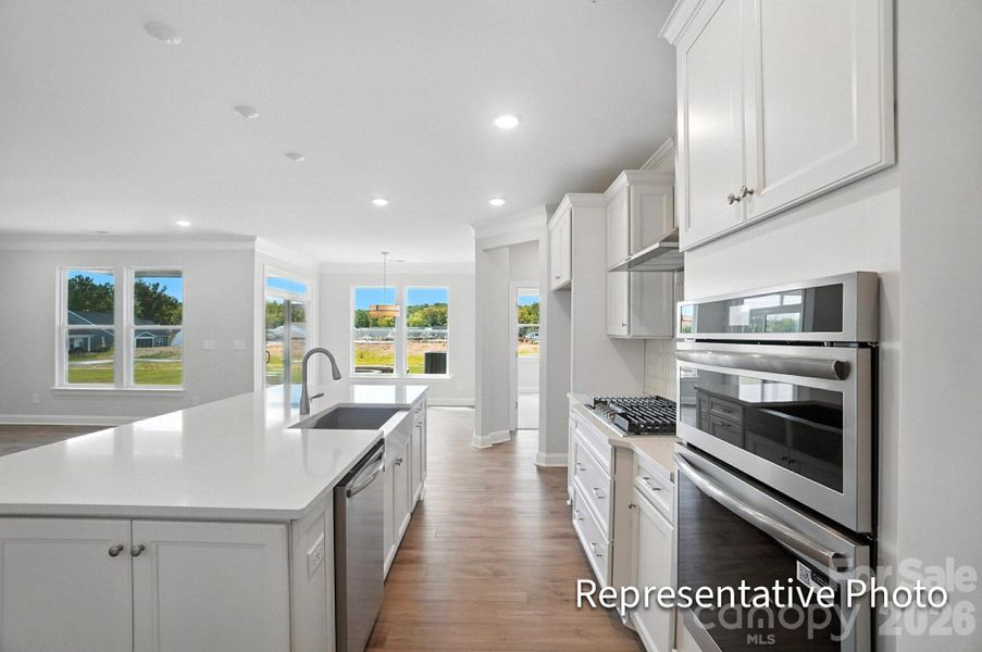 Furnished interior view inside a new home in Waterford Commons, Rock Hill (Image 5).