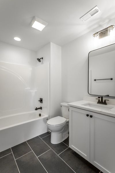 Furnished interior in a model home at Creekside in Cleveland (Image 23).