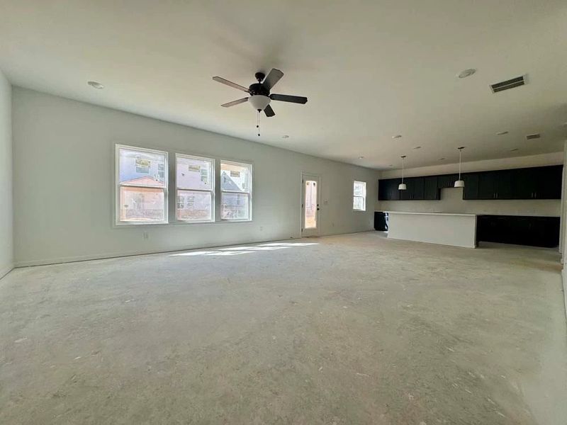 Family Room Construction Progress Family Room Construction Progress