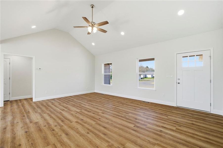 Spacious, unfurnished interior of a new home in , Eton (Image 22).