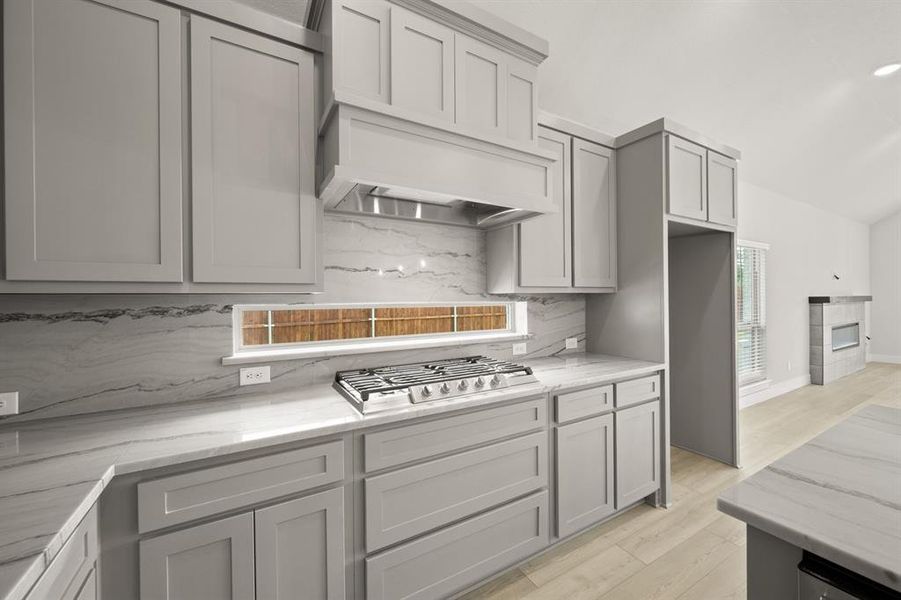 Furnished interior view inside a new home in Shady Valley Estates, Midlothian (Image 7).