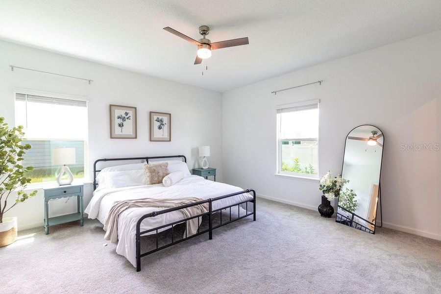Furnished interior view inside a new home in Trailhead Landing, Alachua (Image 9).