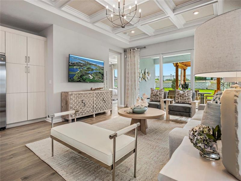 Furnished interior view inside a new home in , Lady Lake (Image 13). Furnished interior view inside a new home in , Lady Lake (Image 13).