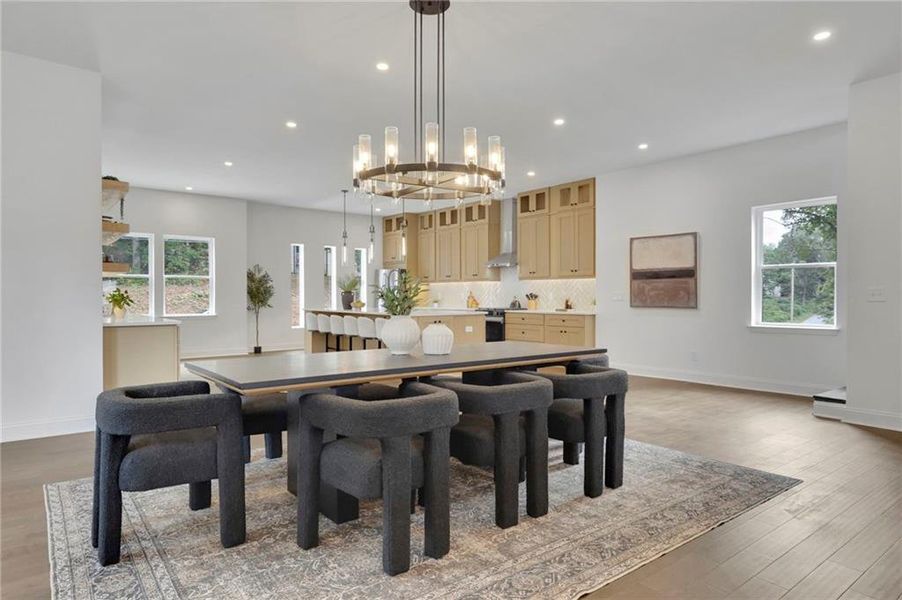 Furnished interior view inside a new home in , Buford (Image 31). Furnished interior view inside a new home in , Buford (Image 31).