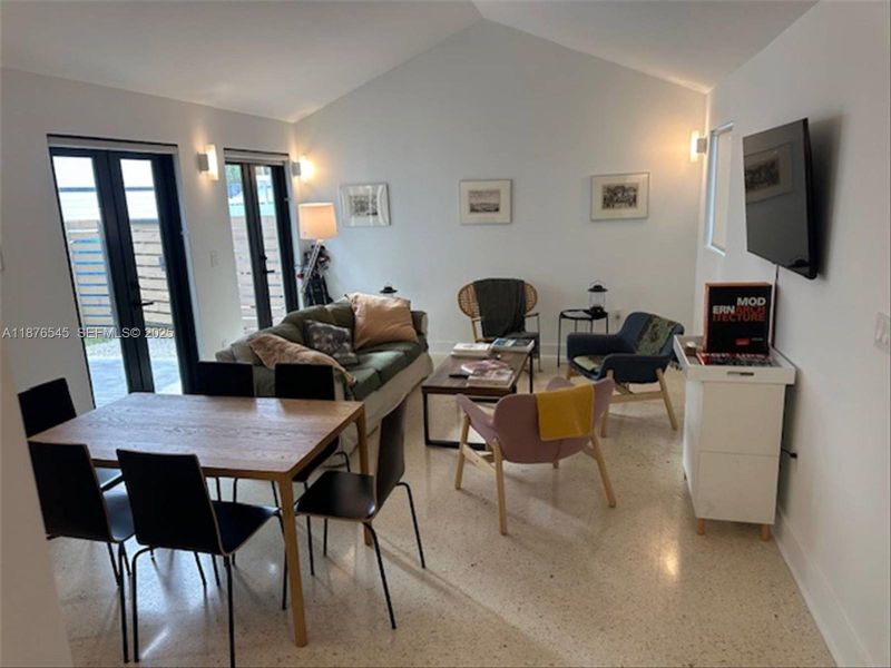 Furnished interior view inside a new home in , Miami (Image 47).