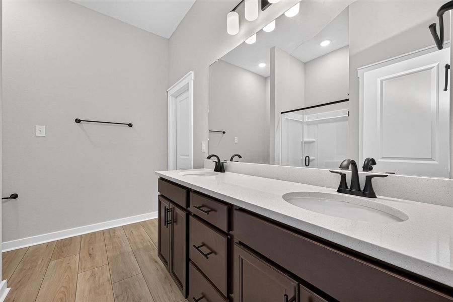 Furnished interior view inside a new home in Mostyn Springs, Magnolia (Image 12).