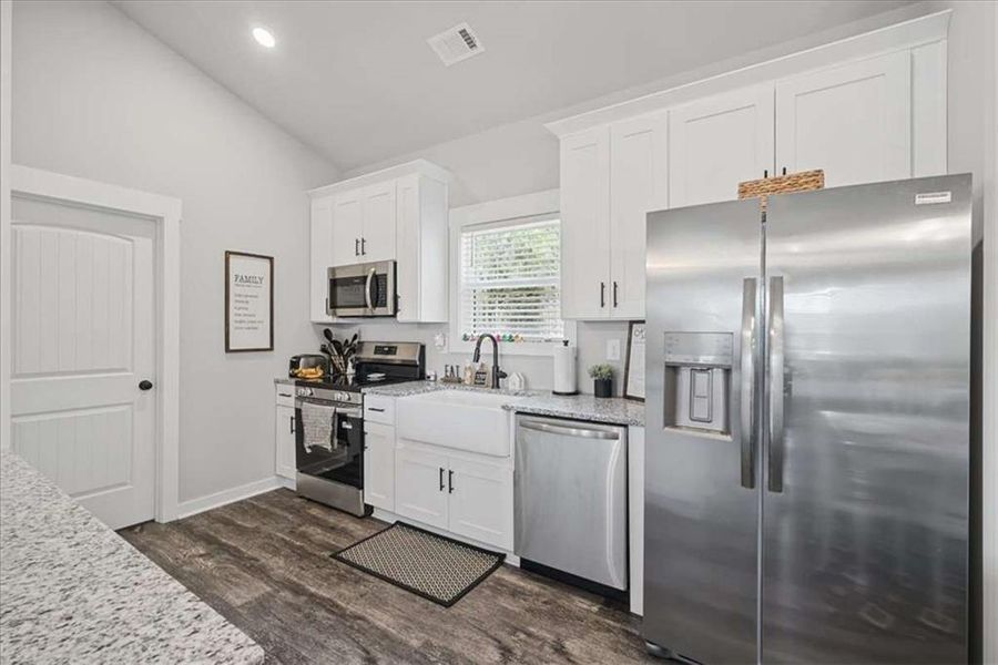 Furnished interior view inside a new home in , Tallapoosa (Image 6).