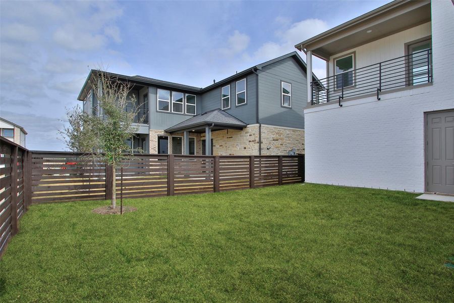 Exterior details and patio area of a home in Bridgeland Central, Cypress (Image 2). Exterior details and patio area of a home in Bridgeland Central, Cypress (Image 2).