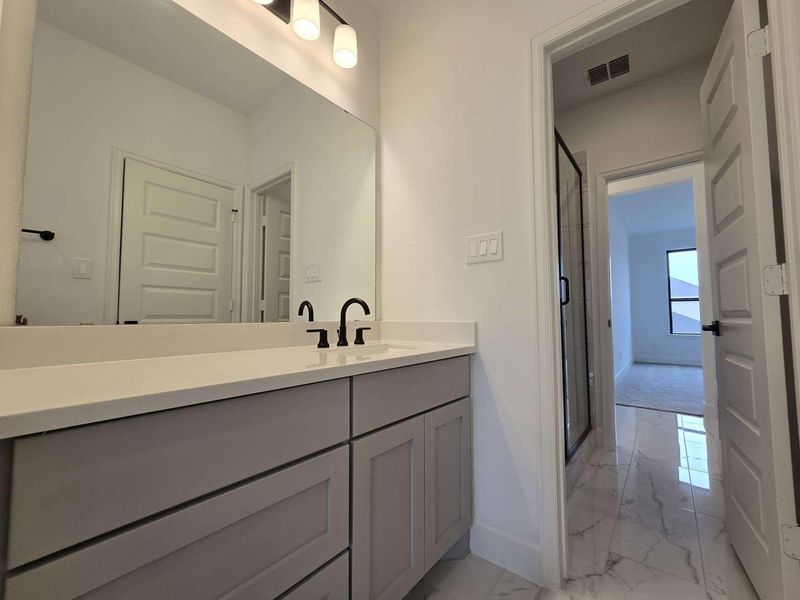 Furnished interior view inside a new home in , Richmond (Image 5).