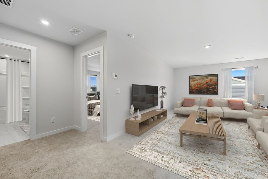 Upper Level Flex Space Upper Level Flex Space