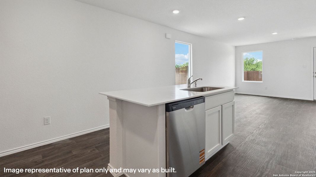 Furnished interior view inside a new home in Navarro Fields, Seguin (Image 4). Furnished interior view inside a new home in Navarro Fields, Seguin (Image 4).