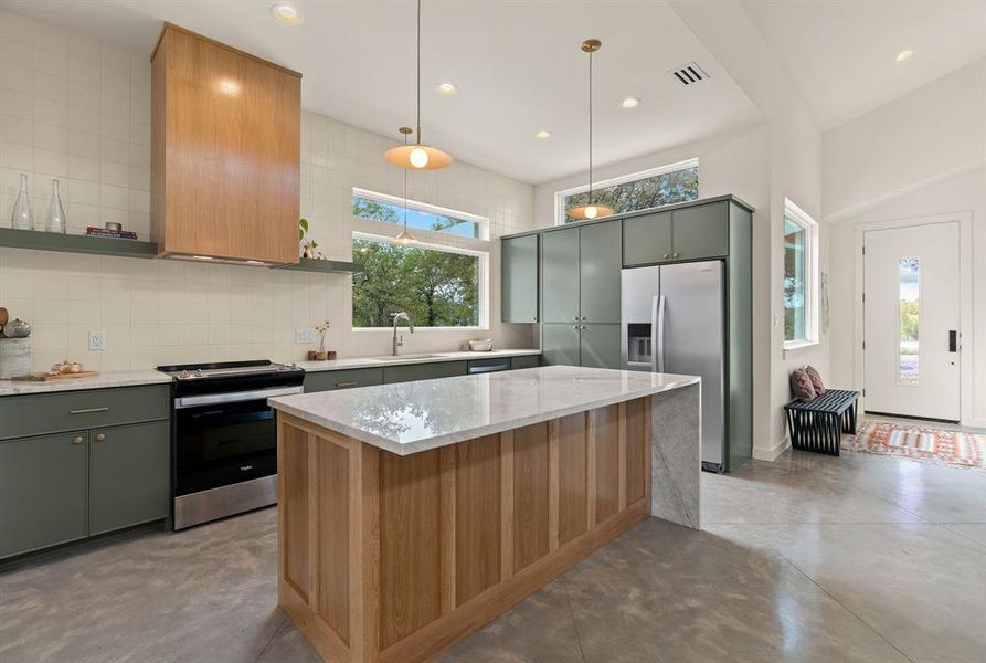 Furnished interior view inside a new home in , Bridgeport (Image 16).